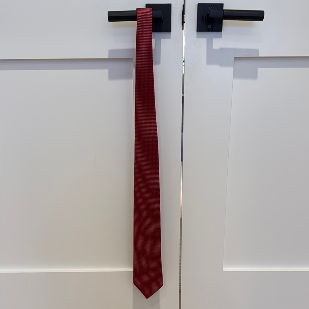 Classic Red Necktie